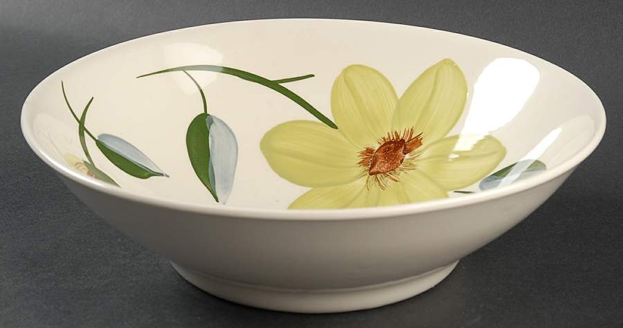Green Eyes 8" Round Vegetable Bowl by Blue Ridge Southern Pottery-1