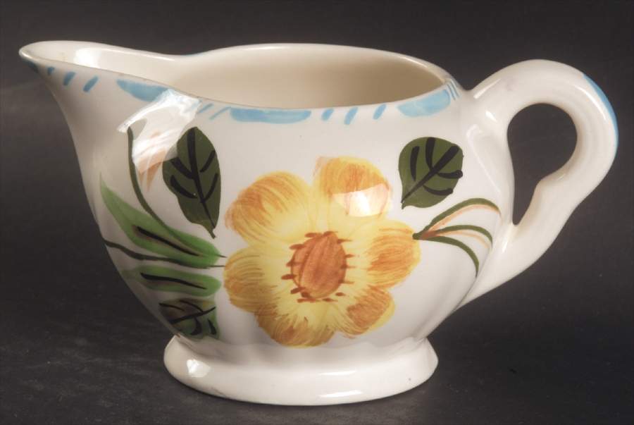 Grandmother's Garden Creamer by Blue Ridge Southern Pottery-1