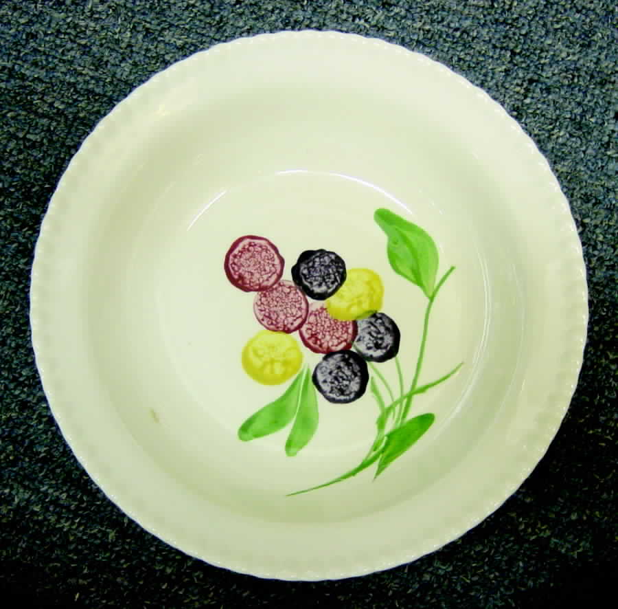 Gumdrop Tree 9" Round Vegetable Bowl by Blue Ridge Southern Pottery-1