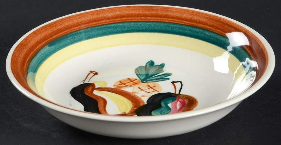 Hawaiian Fruit Fruit/Dessert (Sauce) Bowl by Blue Ridge Southern Pottery-1