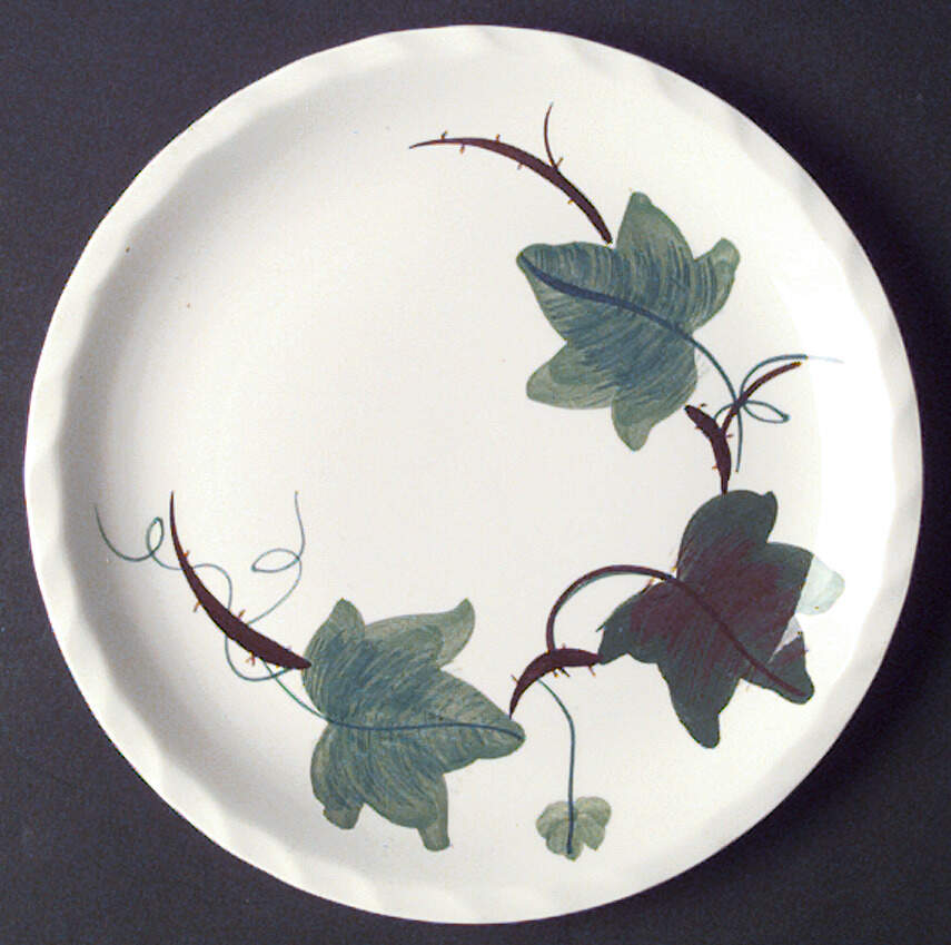 Highland Ivy Salad Plate by Blue Ridge Southern Pottery-1