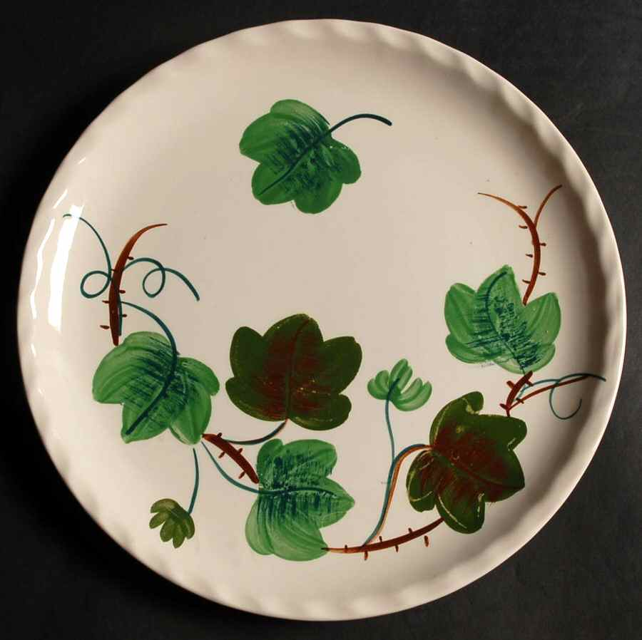Highland Ivy Luncheon Plate by Blue Ridge Southern Pottery-1