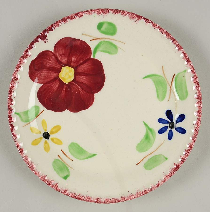 Hilda Bread & Butter Plate by Blue Ridge Southern Pottery-1