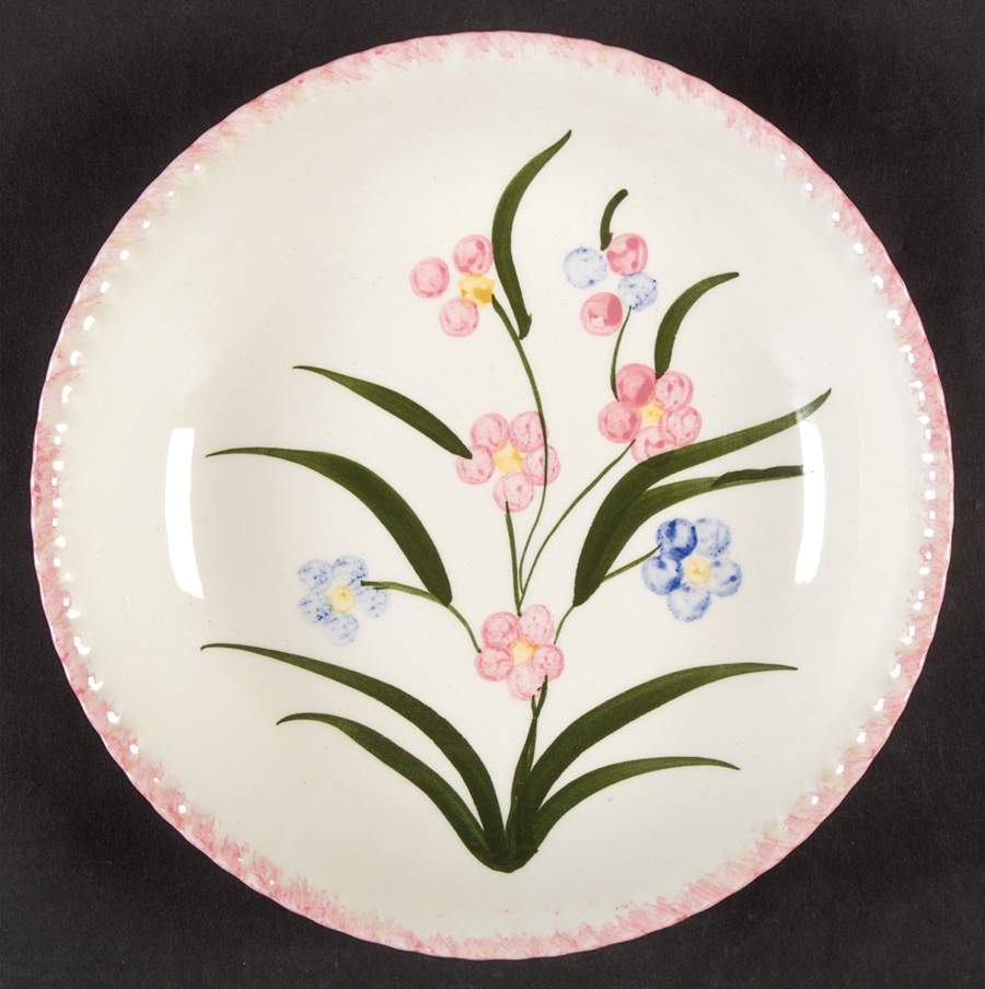 Highland Posy Coupe Soup Bowl by Blue Ridge Southern Pottery-1
