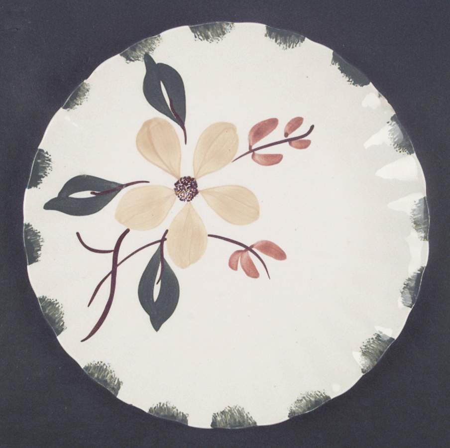 Hornbreak Dinner Plate by Blue Ridge Southern Pottery-1