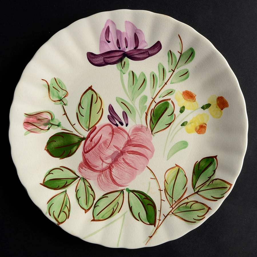 June Bouquet Salad Plate by Blue Ridge Southern Pottery-1