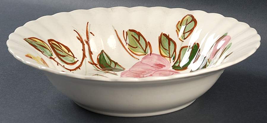 June Bouquet 9" Round Vegetable Bowl by Blue Ridge Southern Pottery-1
