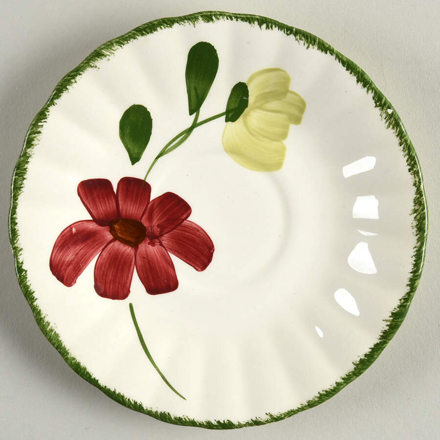 Lovely Linda Variant Saucer by Blue Ridge Southern Pottery-1