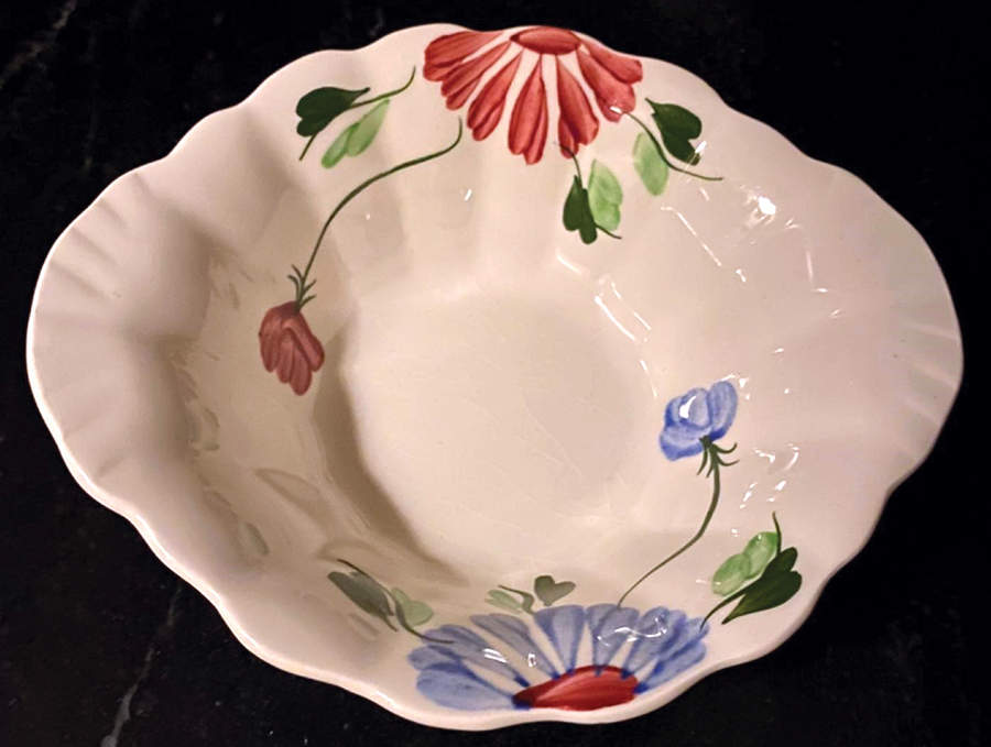 Mardi Gras (Colonial, No Trim) Lugged Cereal Bowl by Blue Ridge Southern Pottery-1