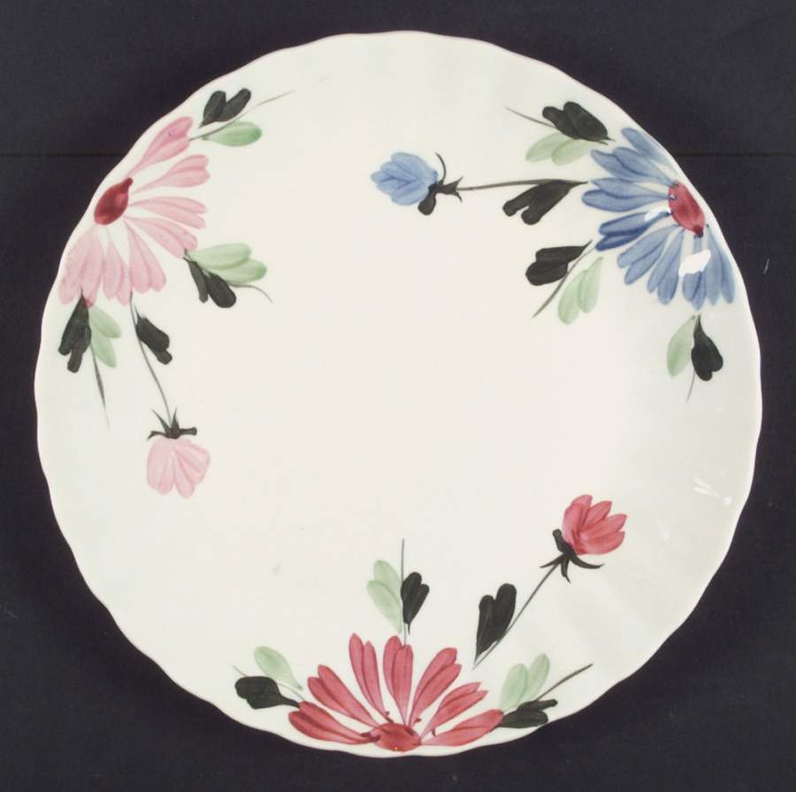 Mardi Gras (Colonial, No Trim) Luncheon Plate by Blue Ridge Southern Pottery-1