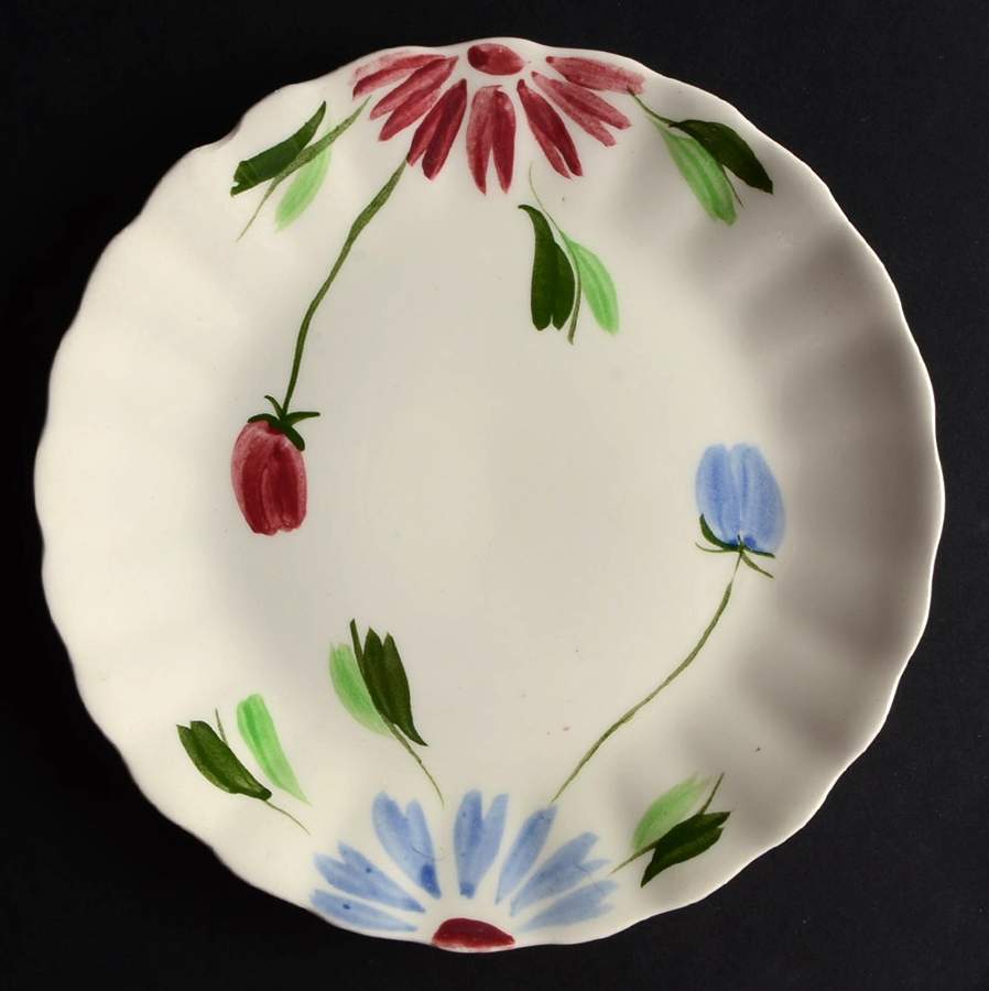 Mardi Gras (Colonial, No Trim) Dessert/Pie Plate by Blue Ridge Southern Pottery-1