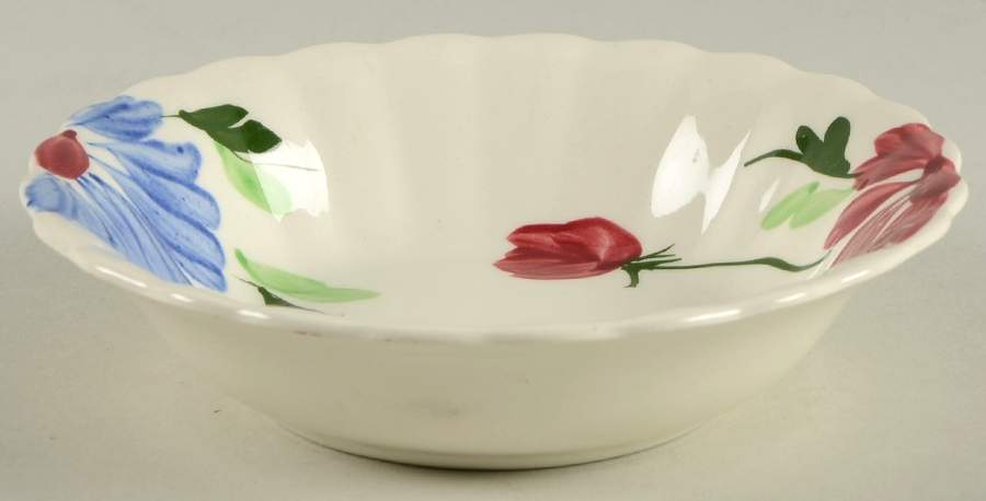 Mardi Gras (Colonial, No Trim) Coupe Cereal Bowl by Blue Ridge Southern Pottery-1