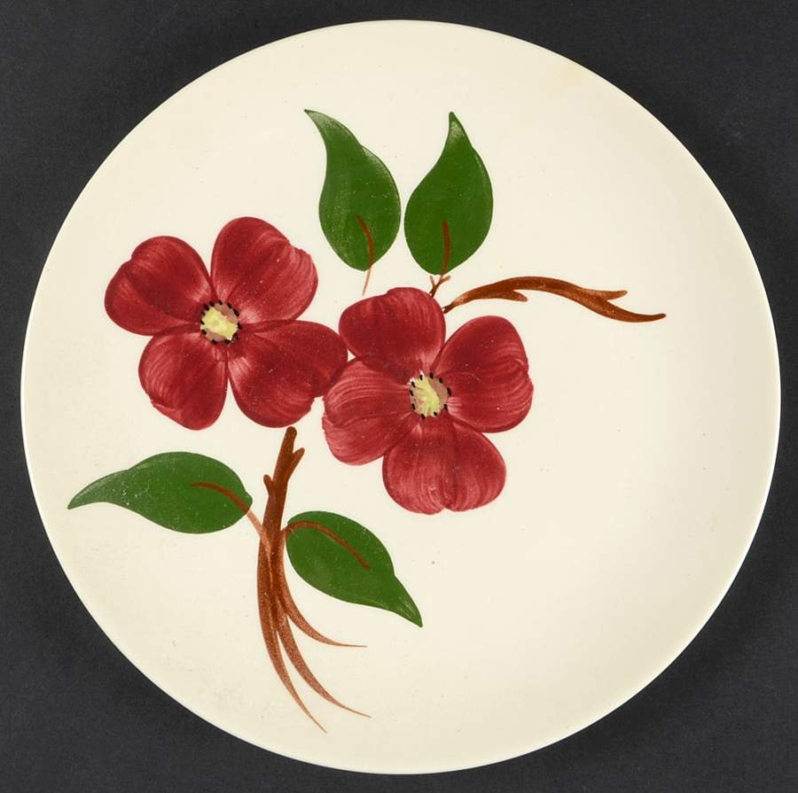 Mayflower Luncheon Plate by Blue Ridge Southern Pottery-1