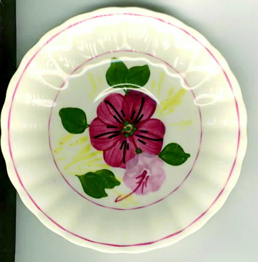 Meadow Beauty Saucer by Blue Ridge Southern Pottery-1
