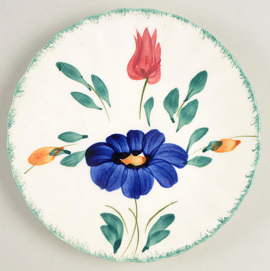 Medley Bread & Butter Plate by Blue Ridge Southern Pottery-1