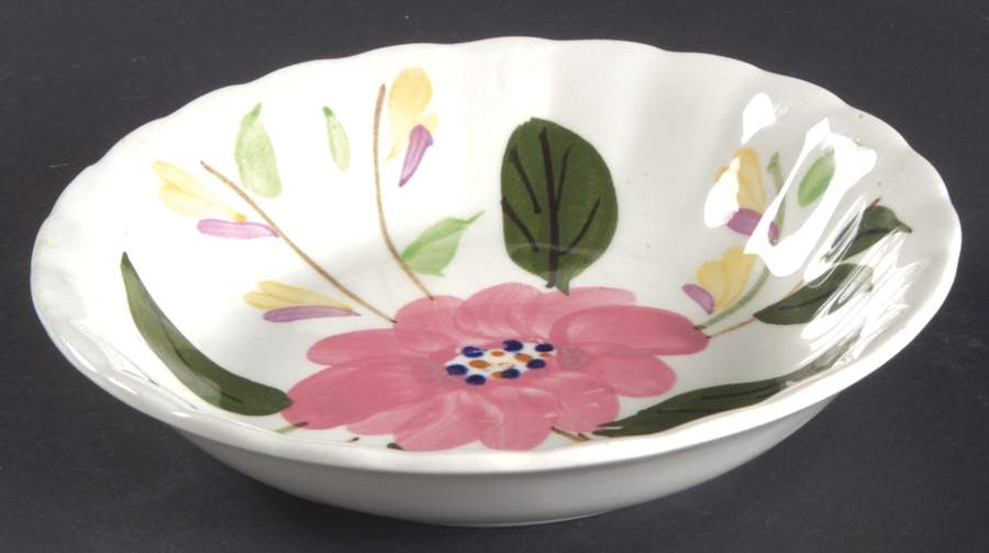 Mountain Aster Fruit/Dessert (Sauce) Bowl by Blue Ridge Southern Pottery-1