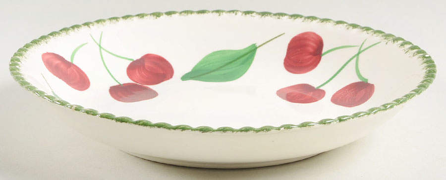 Mountain Cherry Coupe Soup Bowl by Blue Ridge Southern Pottery-1