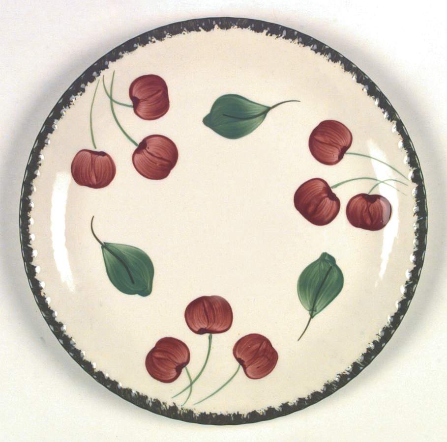 Mountain Cherry Dinner Plate by Blue Ridge Southern Pottery-1