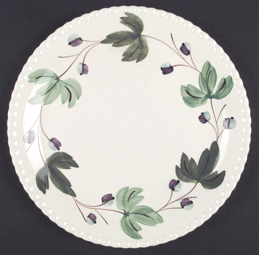 Mountain Ivy Dinner Plate by Blue Ridge Southern Pottery-1