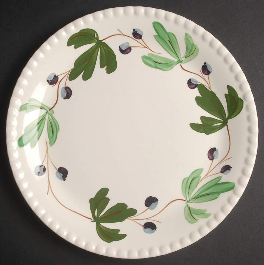 Mountain Ivy Luncheon Plate by Blue Ridge Southern Pottery-1