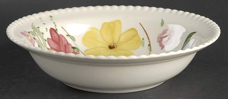 Mountain Nosegay 9" Round Vegetable Bowl by Blue Ridge Southern Pottery-1