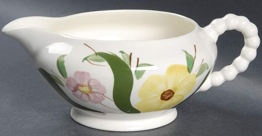 Mountain Nosegay Gravy Boat by Blue Ridge Southern Pottery-1
