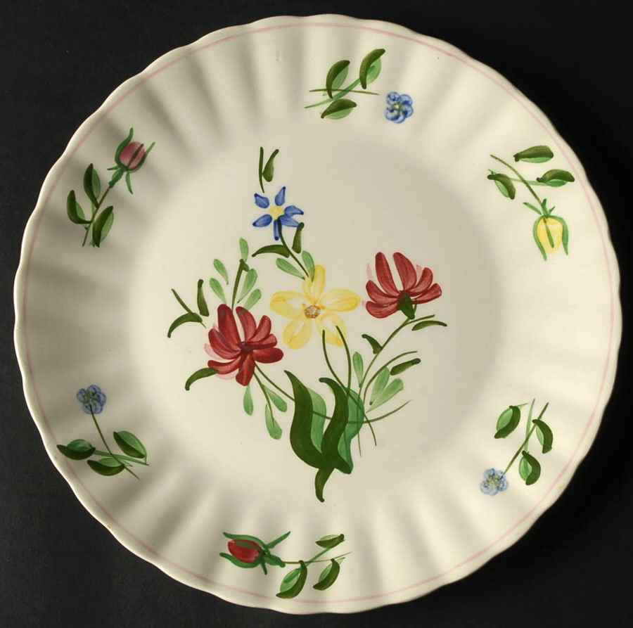 Nadine Luncheon Plate by Blue Ridge Southern Pottery-1
