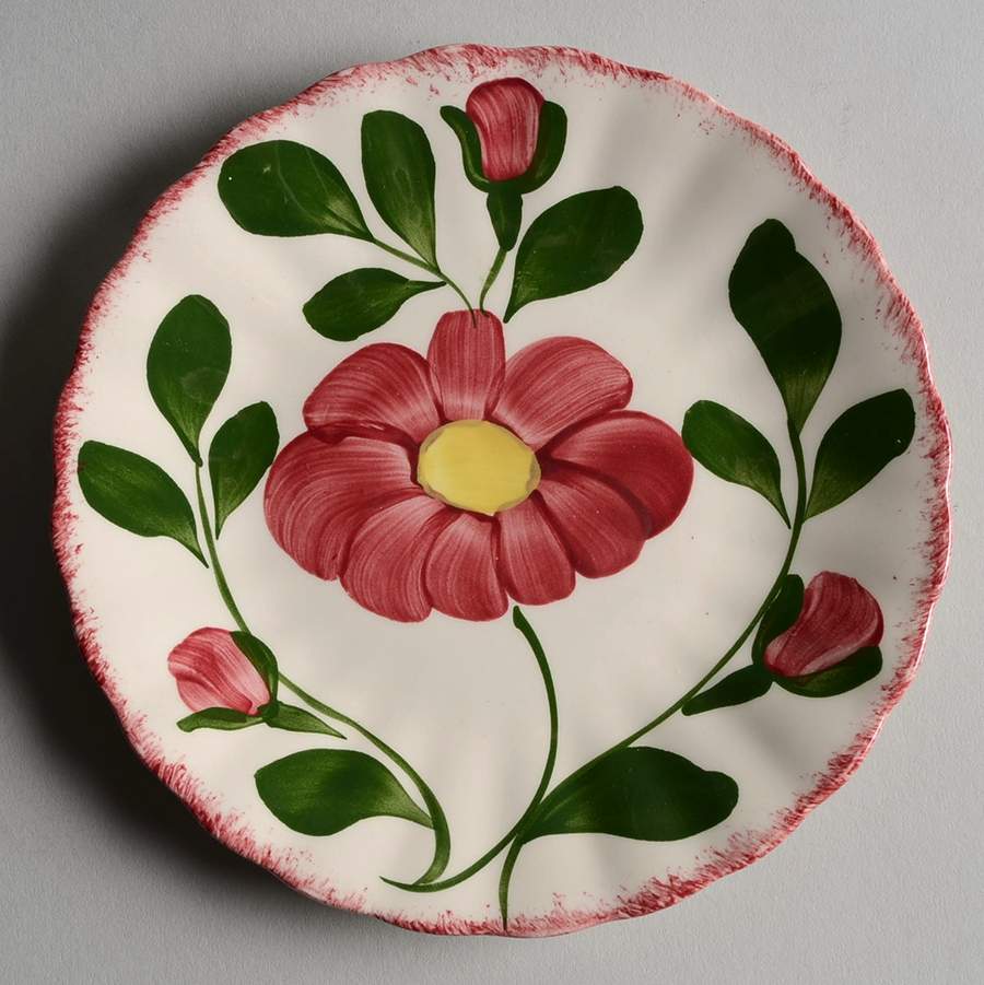 Nocturne (Colonial) Bread & Butter Plate by Blue Ridge Southern Pottery-1