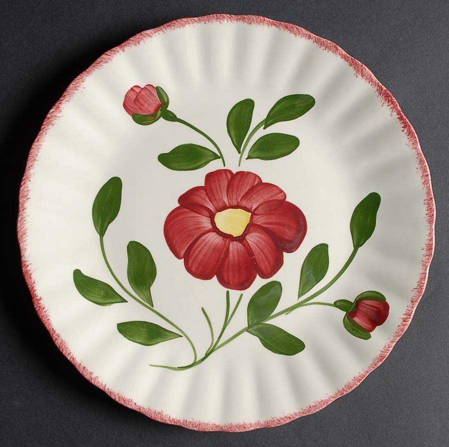 Nocturne (Colonial) Luncheon Plate by Blue Ridge Southern Pottery-1
