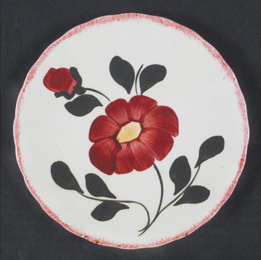 Nocturne (Colonial) Bread & Butter Plate by Blue Ridge Southern Pottery-1