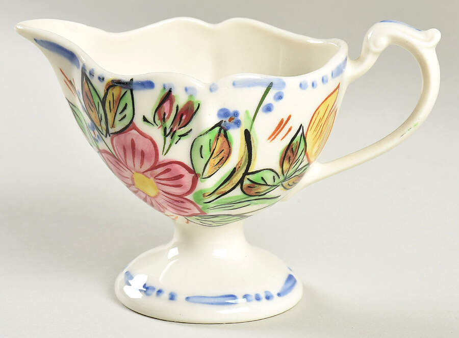 Nove Rose Creamer by Blue Ridge Southern Pottery-1