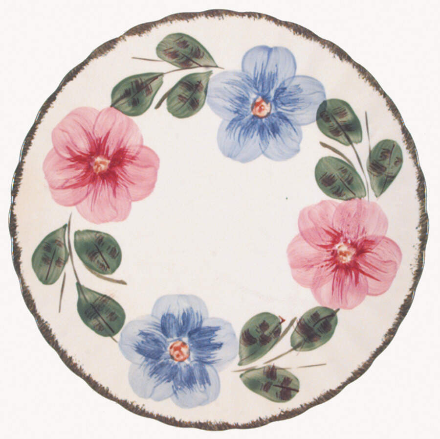 Norma Luncheon Plate by Blue Ridge Southern Pottery-1