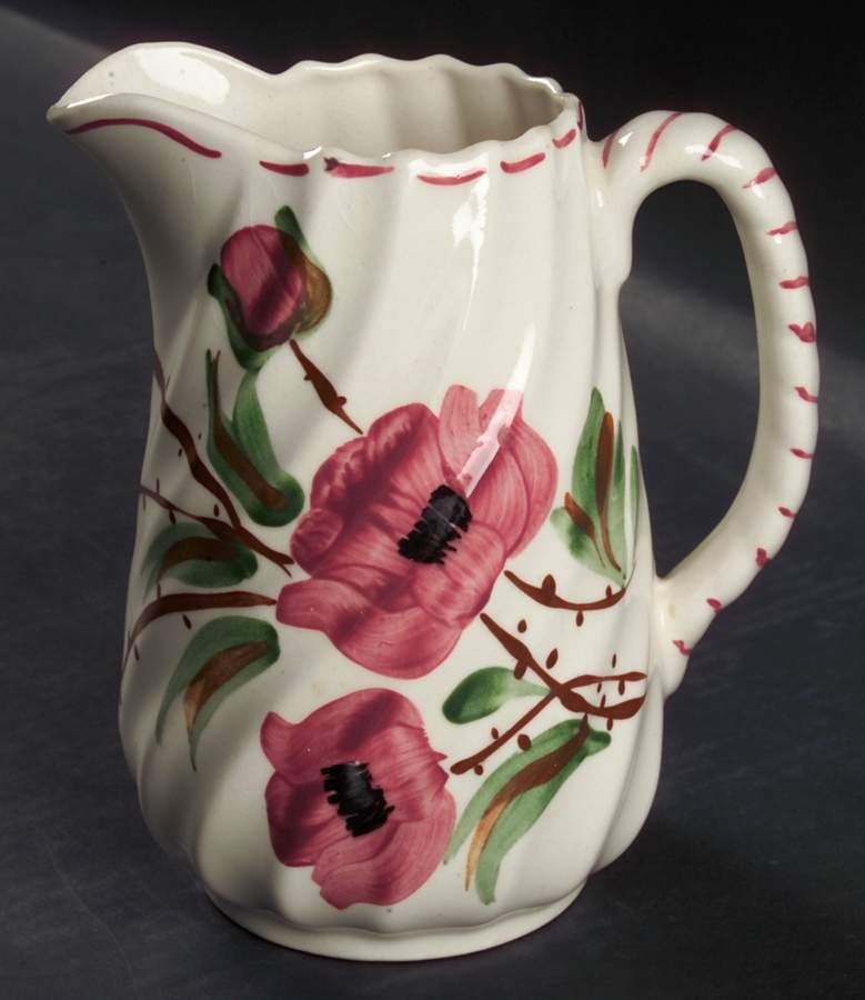 Oriental Poppy 24 Oz Pitcher by Blue Ridge Southern Pottery-1