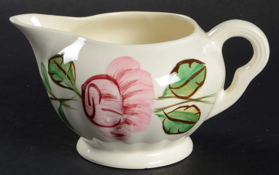 Paper Rose Creamer by Blue Ridge Southern Pottery-1
