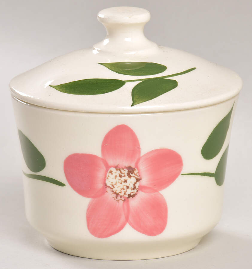 Peggy Sugar Bowl & Lid by Blue Ridge Southern Pottery-1