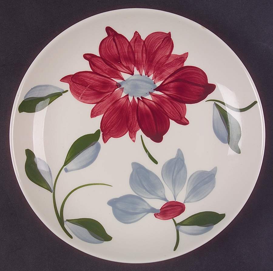 Petal Point Salad Plate by Blue Ridge Southern Pottery-1
