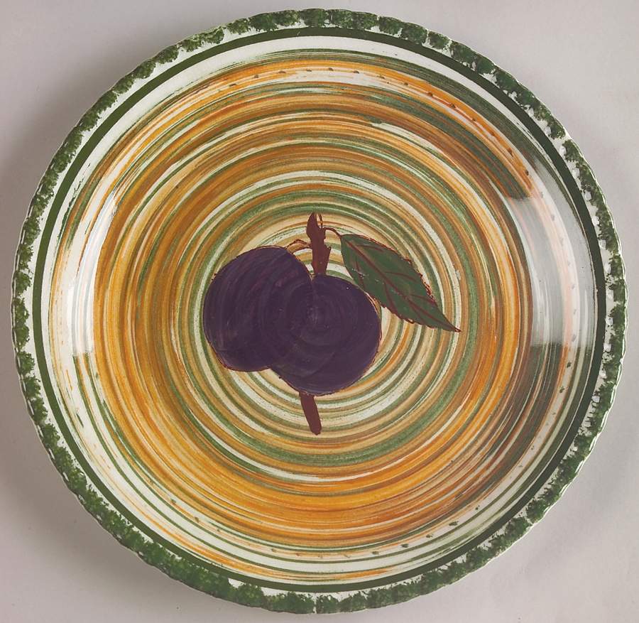 Duff Salad Set  Salad Plate by Blue Ridge Southern Pottery-1