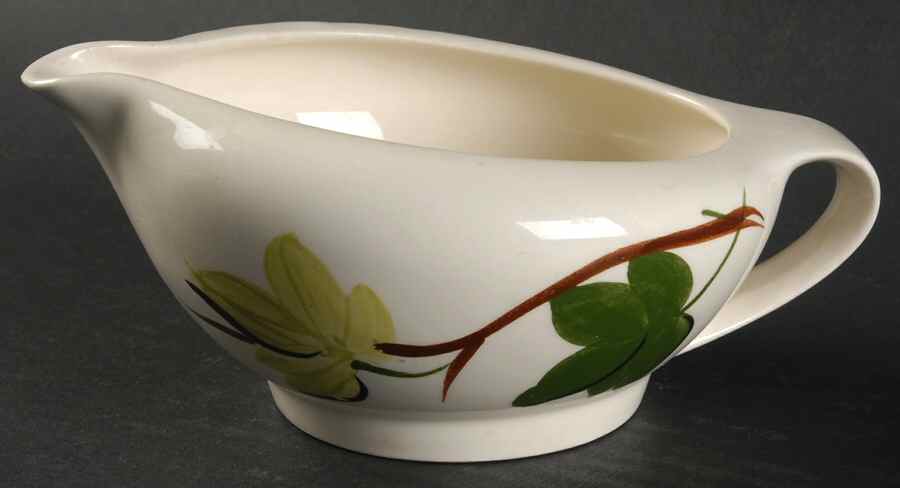 Plantation Ivy Gravy Boat by Blue Ridge Southern Pottery-1