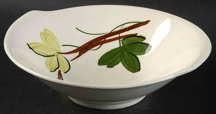 Plantation Ivy Lugged Cereal Bowl by Blue Ridge Southern Pottery-1