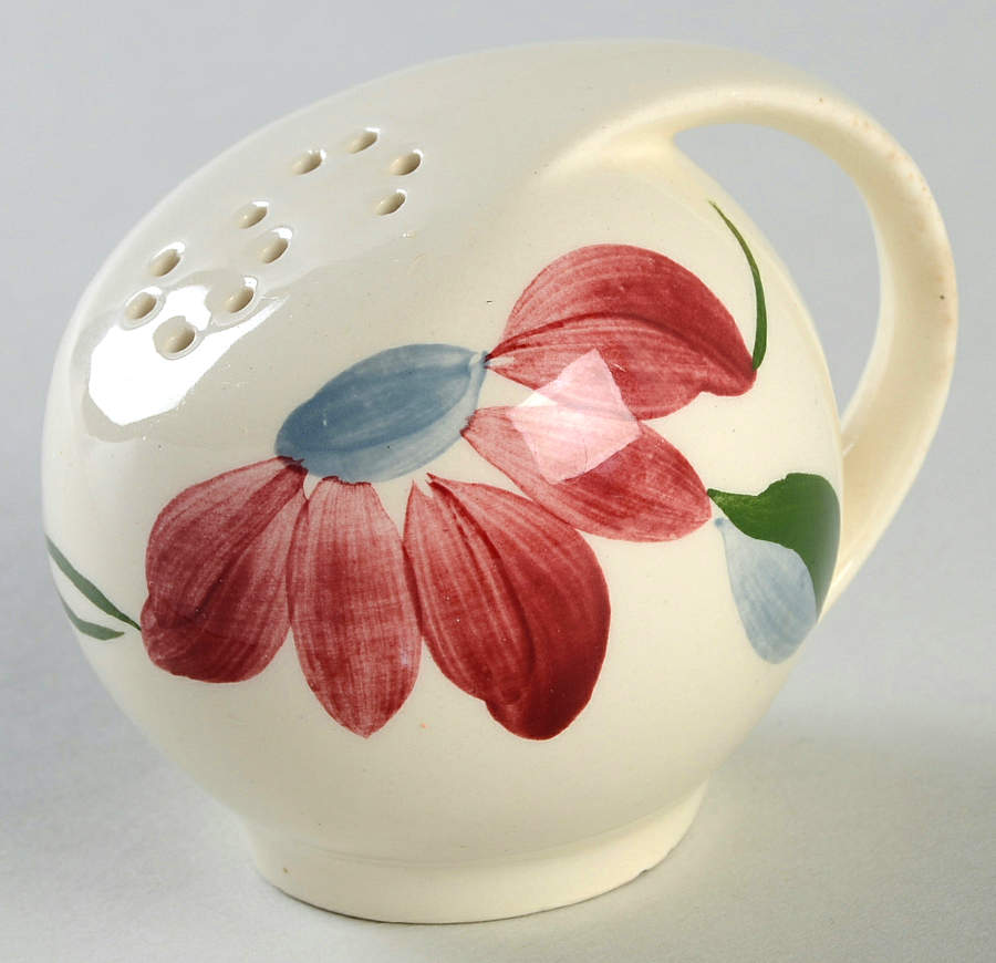 Poinsettia (Colonial) Salt Shaker by Blue Ridge Southern Pottery-1