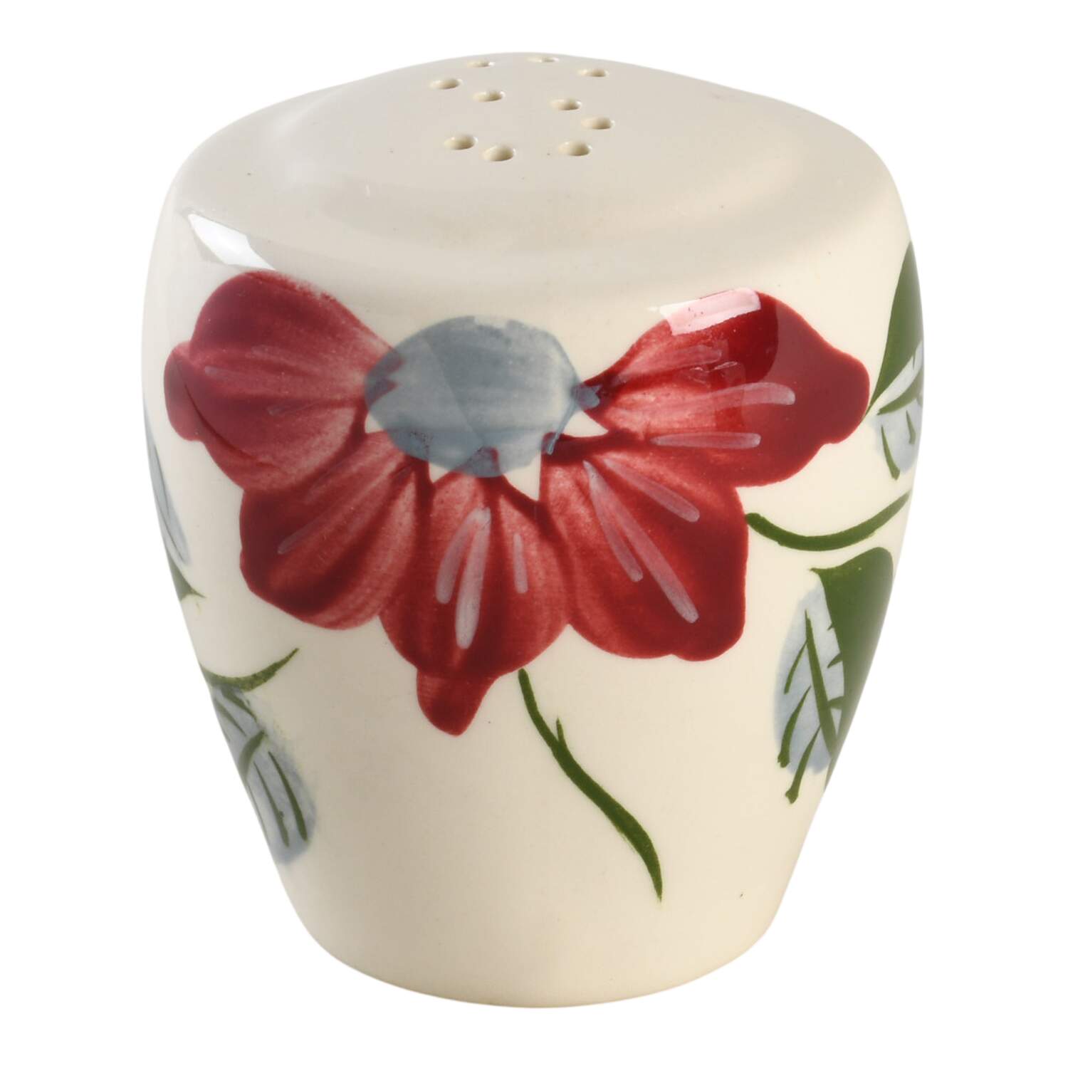 Poinsettia (Colonial) Salt Shaker by Blue Ridge Southern Pottery-1