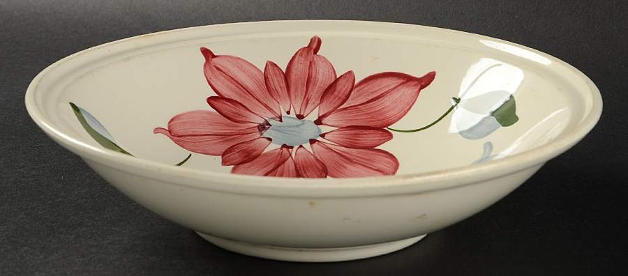 Poinsettia (Colonial) Round Vegetable No Lid by Blue Ridge Southern Pottery-1
