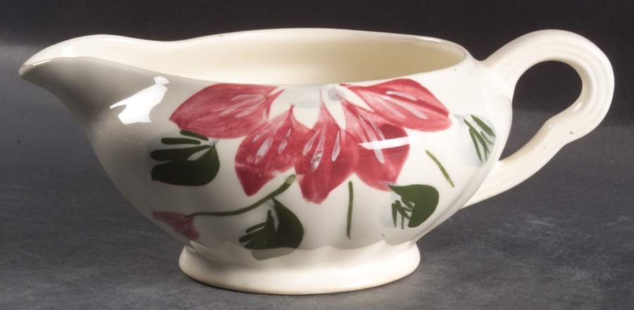 Poinsettia (Colonial) Gravy Boat by Blue Ridge Southern Pottery-1