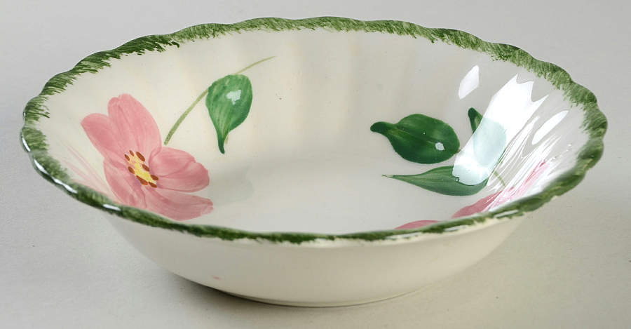 Prairie Rose Coupe Cereal Bowl by Blue Ridge Southern Pottery-1