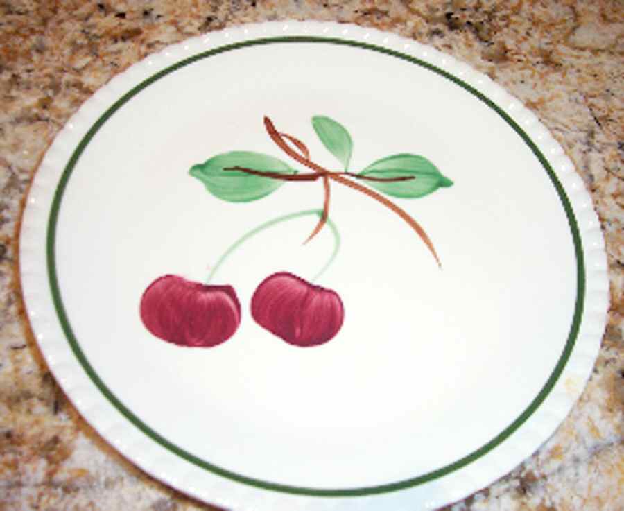 Quartet Salad Plate by Blue Ridge Southern Pottery-1