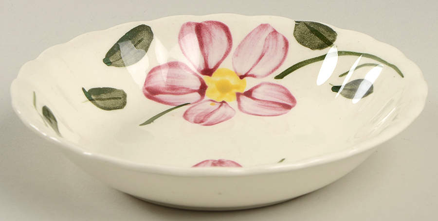 Red Hill Fruit/Dessert (Sauce) Bowl by Blue Ridge Southern Pottery-1