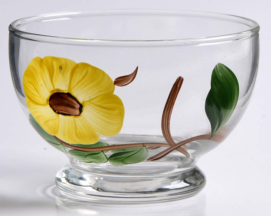 Ridge Daisy Glassware Sherbet by Blue Ridge Southern Pottery-1