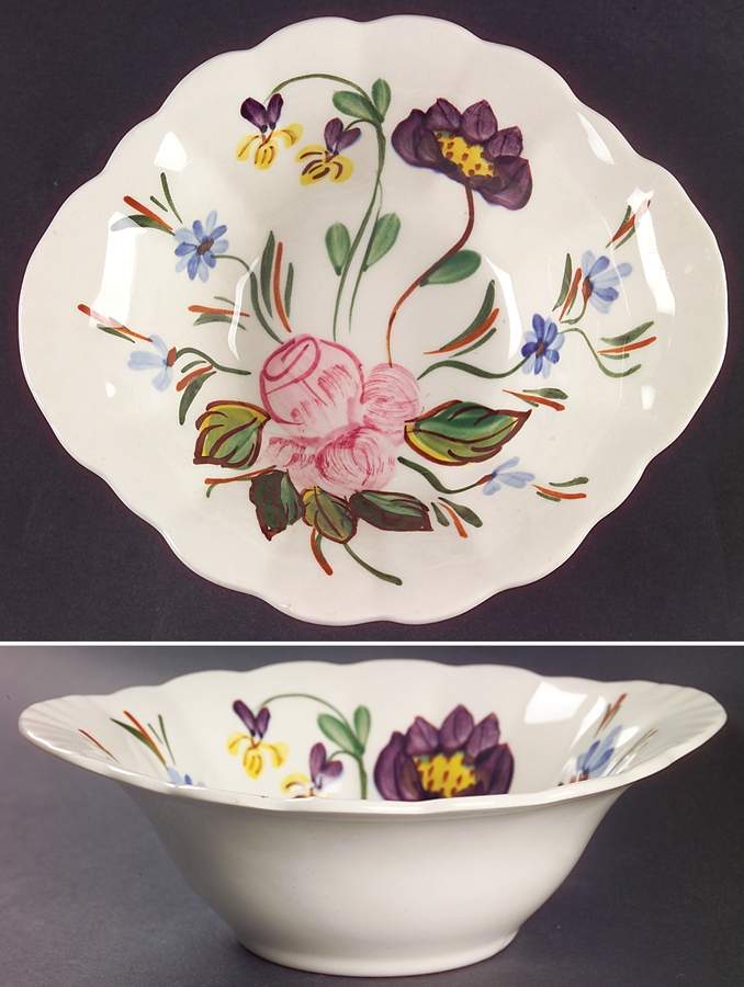 Rose Hill Lugged Cereal Bowl by Blue Ridge Southern Pottery-1