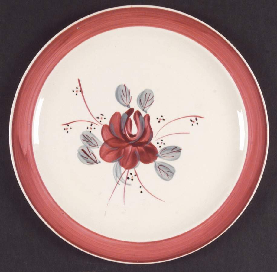 Roseanna Dinner Plate by Blue Ridge Southern Pottery-1