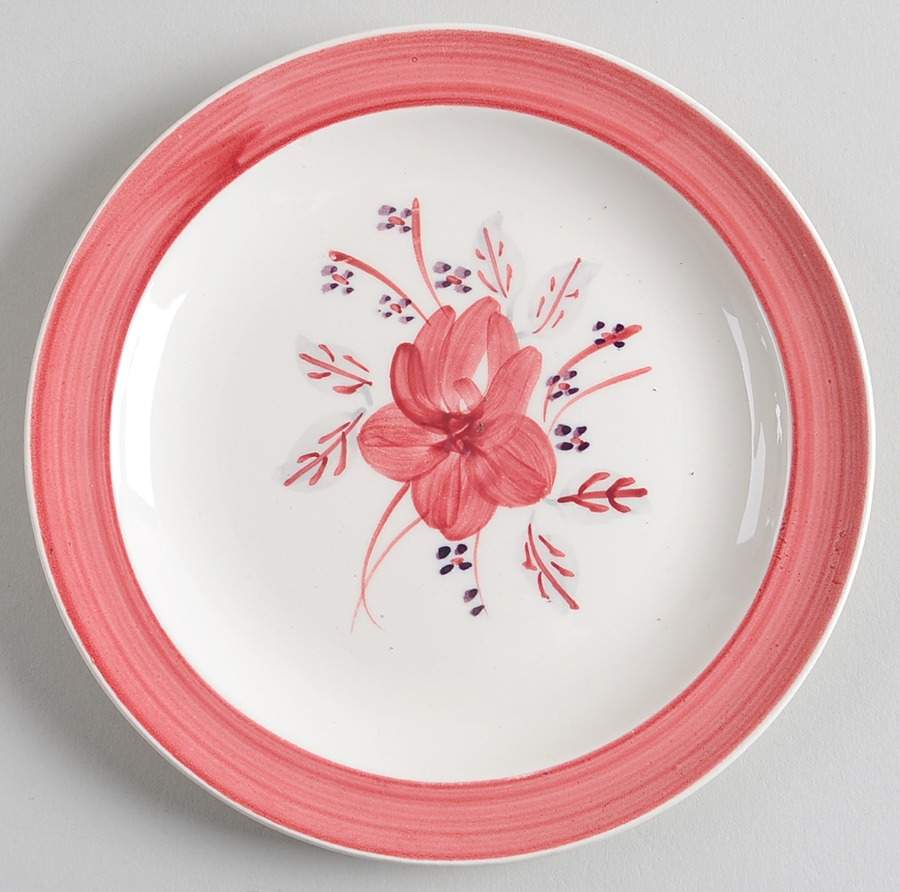 Roseanna Bread & Butter Plate by Blue Ridge Southern Pottery-1